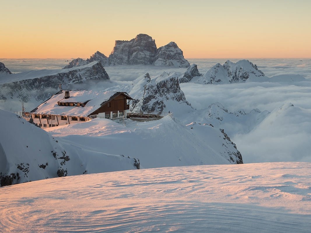 Rifugio lagazuoi ski